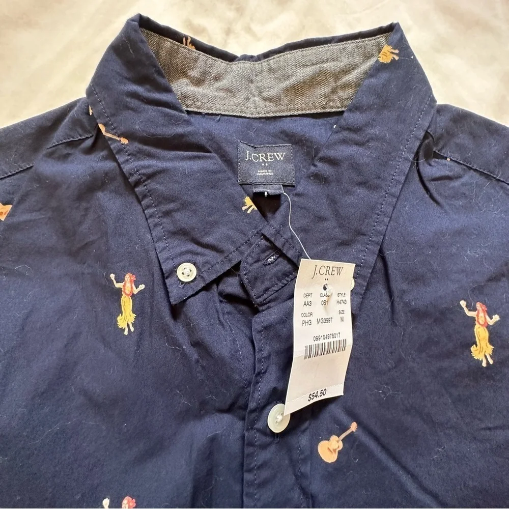 NWT J. Crew Short Sleeve Button Down